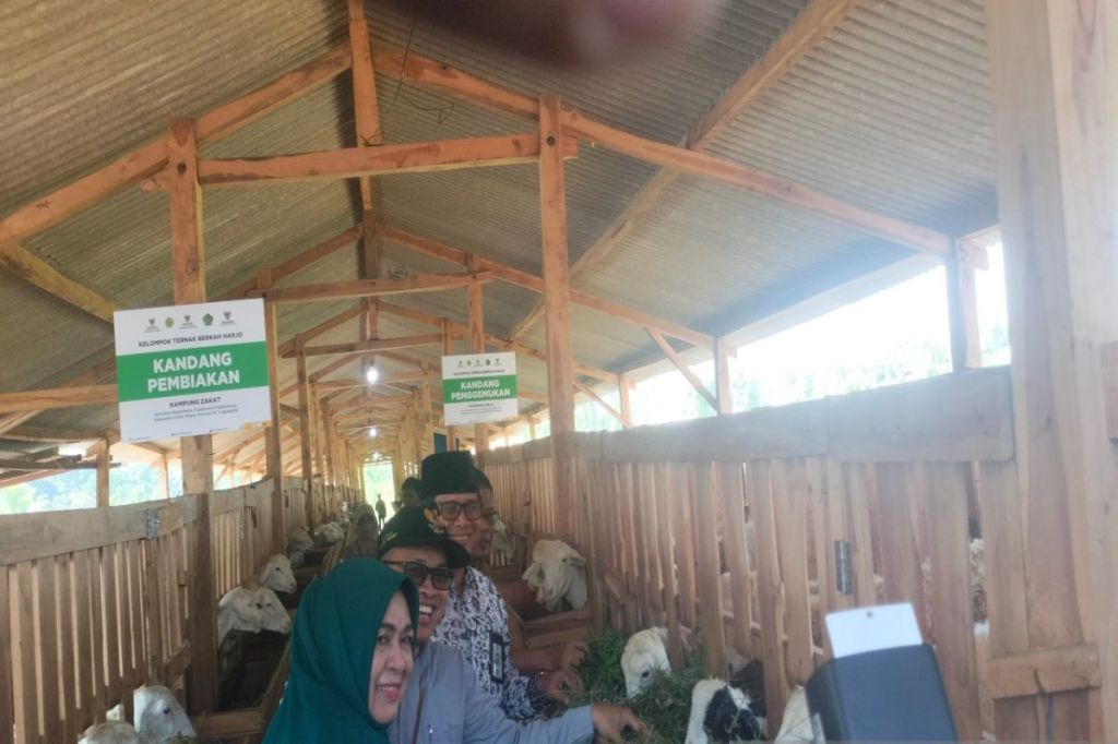 Baznas RI meluncurkan Balai Ternak Berkah Harjo di Kulon&nbsp;Progo