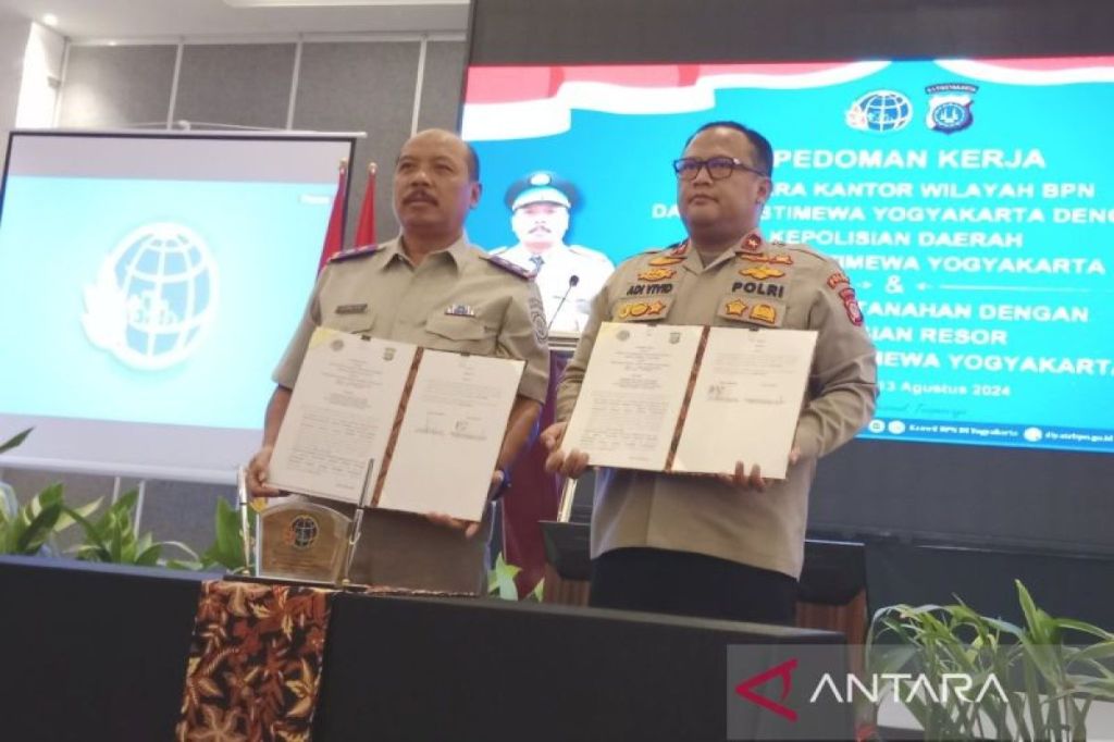 BPN gandeng Polda DIY menangkal praktik mafia&nbsp;tanah